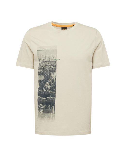 Boss T-shirt 'metropolitan' in White für Herren