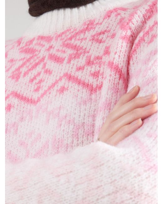 Pieces Pink Pullover Pcjo