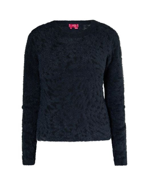 swirly Blue Pullover