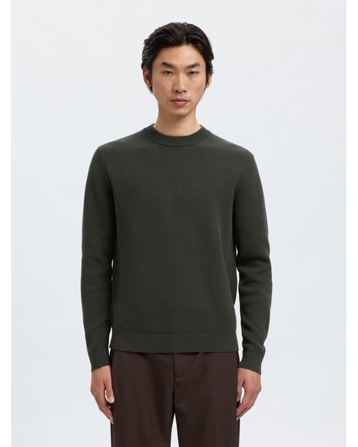 SELECTED Pullover Slhdane in Green für Herren