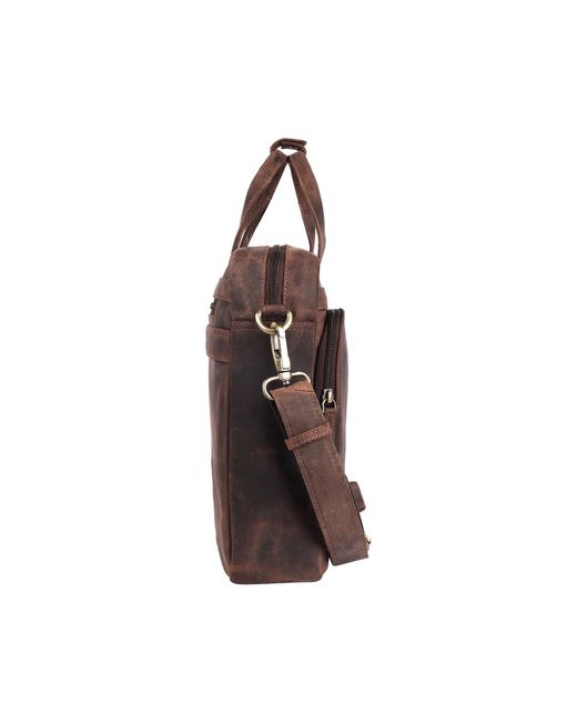 Benthill Laptoptasche in Brown für Herren