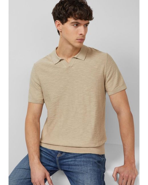 S.oliver Strickpullover in Natural für Herren