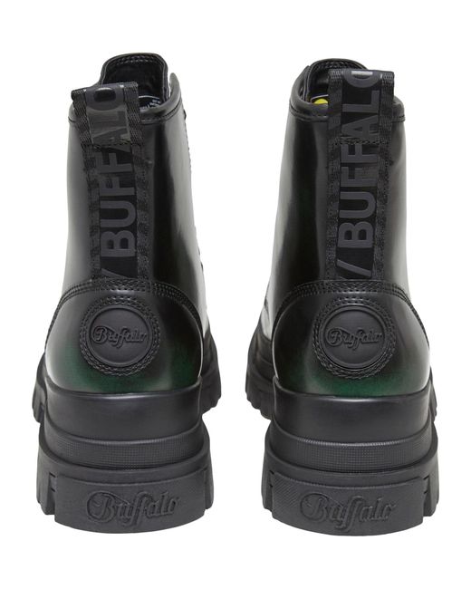 Buffalo Black Stiefelette 'Aspha'