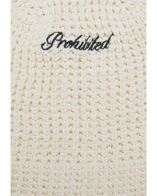 Prohibited Mütze in White für Herren