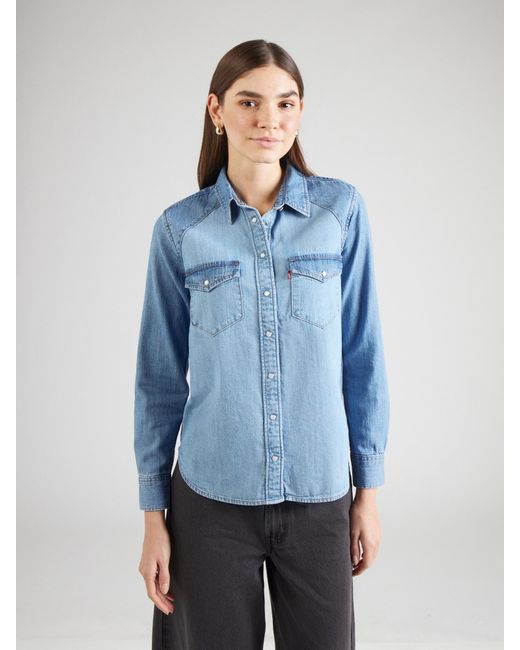 Levi's Blue Bluse 'Essential'