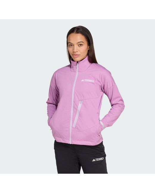 Adidas Originals Purple Sportjacke Xperior