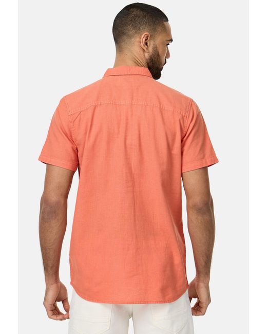 INDICODE Hemd in Orange für Herren