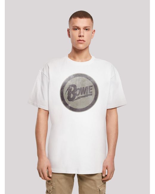 F4NT4STIC Shirt Rock Music Band in Gray für Herren