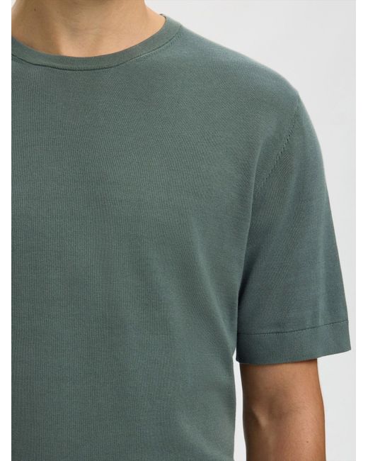 SELECTED Pullover Slhtorino in Green für Herren
