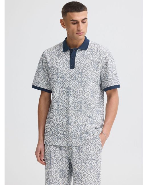 Solid Poloshirt Sduxton in Blue für Herren