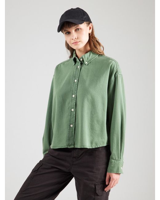 Gap Green Bluse