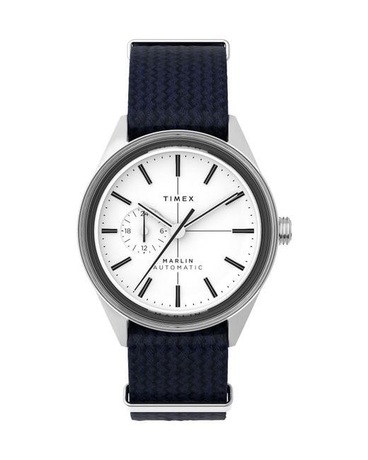 Timex Uhr Marlin Jet Automatic in Blue für Herren