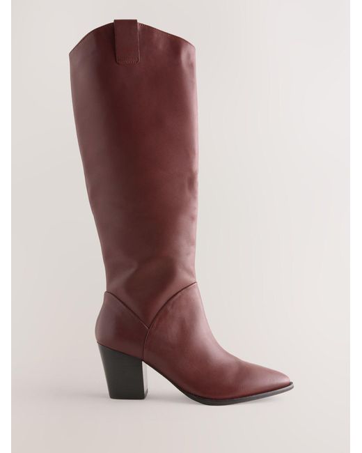 Next Brown Cowboystiefel Forever Comfort