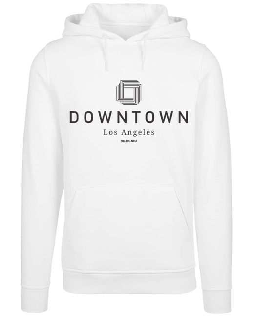 F4NT4STIC Sweatshirt Downtown La in White für Herren