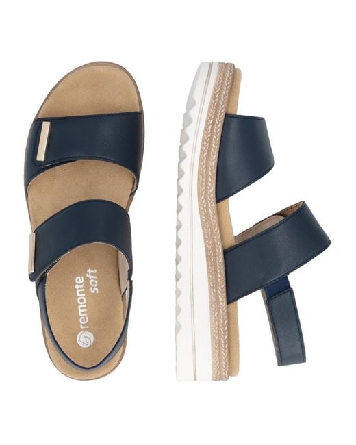 Remonte Blue Sandale Basic