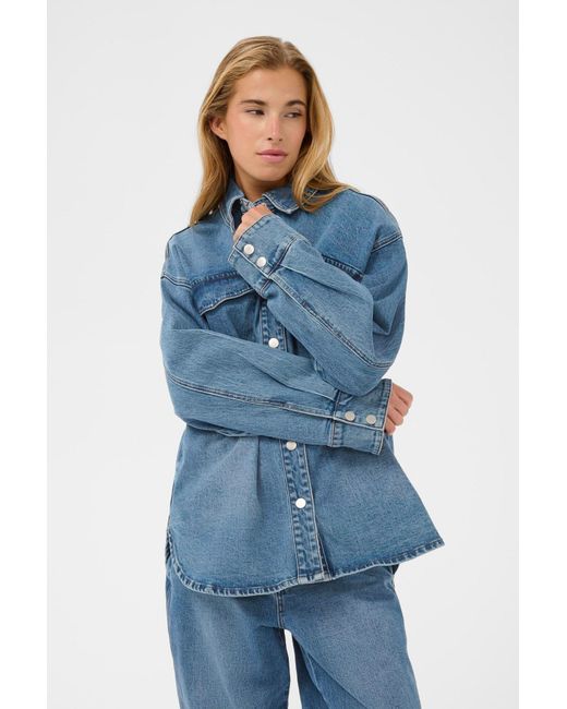 Kaffe Blue Bluse