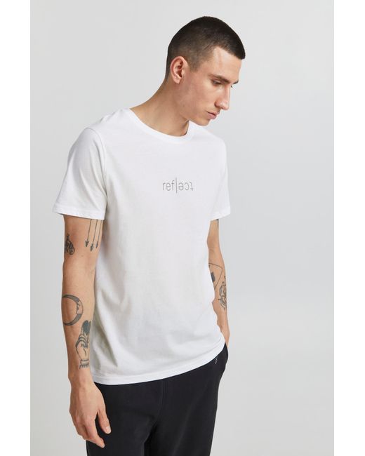 Solid Shirt Bryce in White für Herren