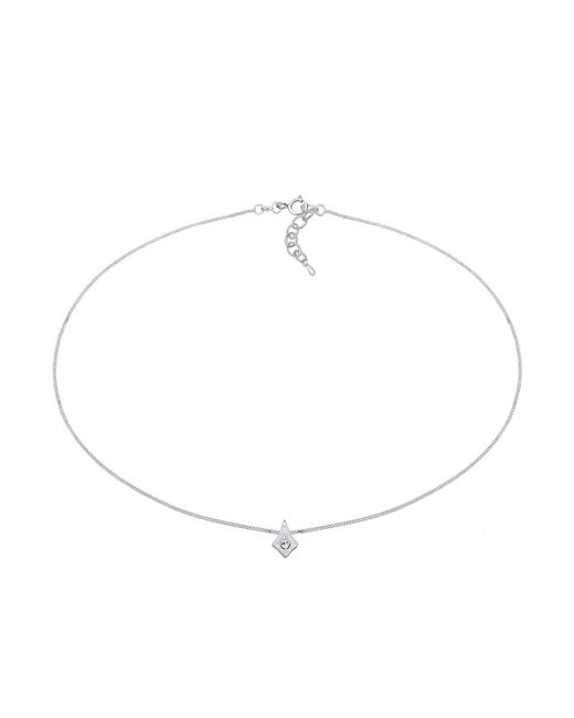 Elli Jewelry Metallic Choker Kristall