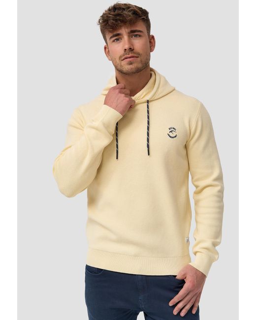 INDICODE Pullover in Natural für Herren