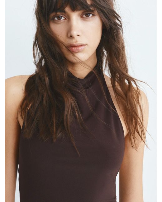 Pull&Bear Black Kleid