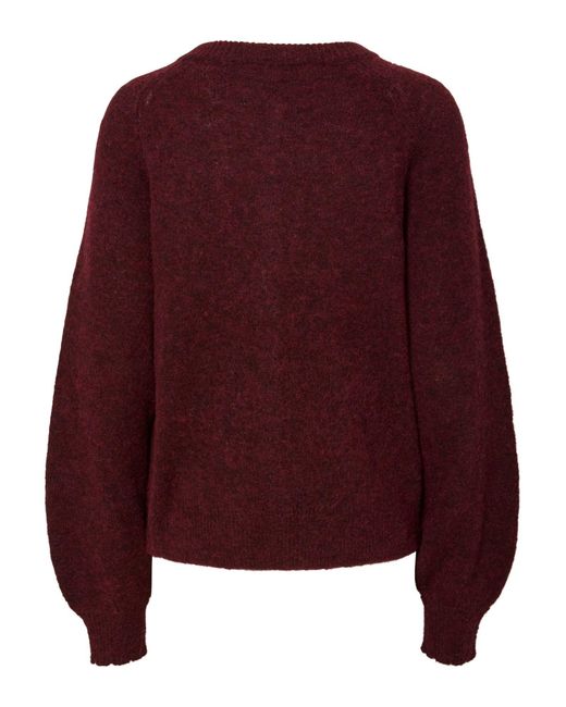 Y.A.S Purple Strickjacke Johi