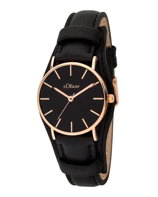 S.oliver Black Analoguhr