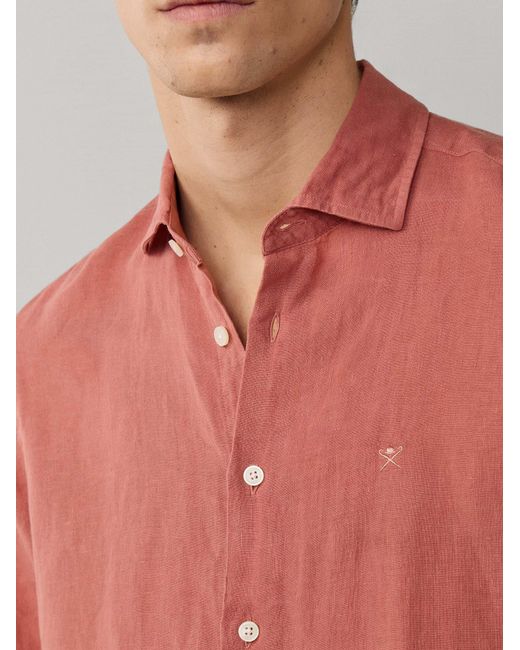 Hackett Hemd in Pink für Herren