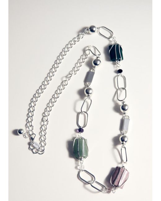 Mango White Kette Maddox