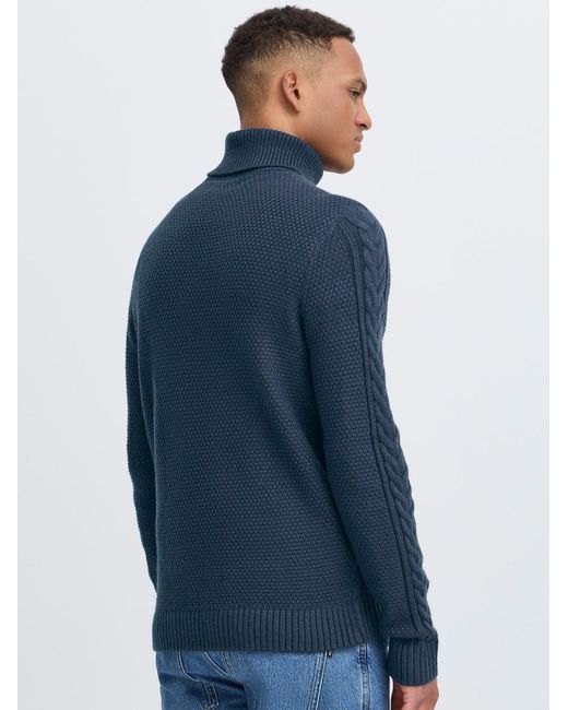 Blend Rollkragenpullover Bhbasim in Blue für Herren