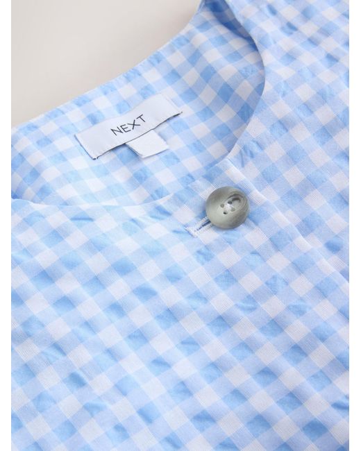 Next Blue Bluse