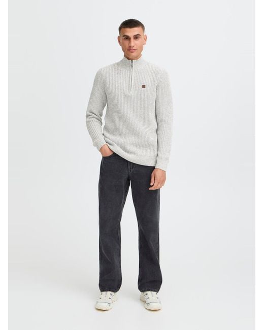 Solid Pullover Sdricardo in White für Herren