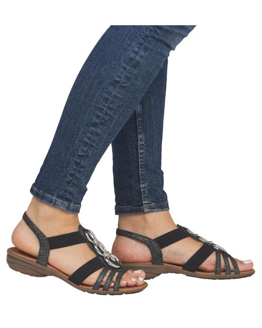 Remonte Black Sandale