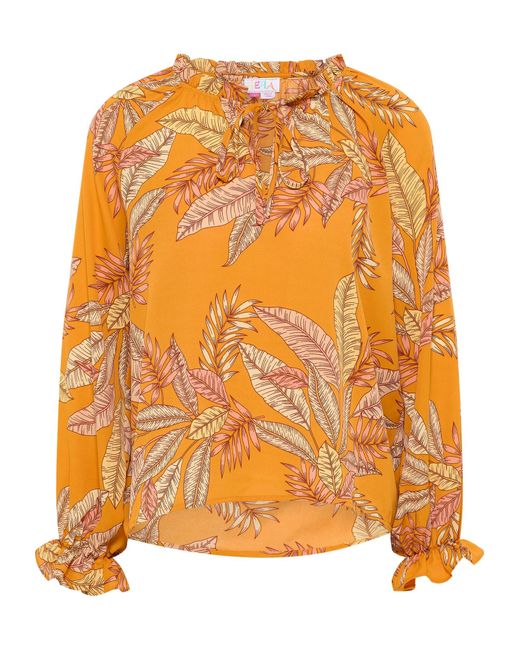 IZIA Orange Bluse