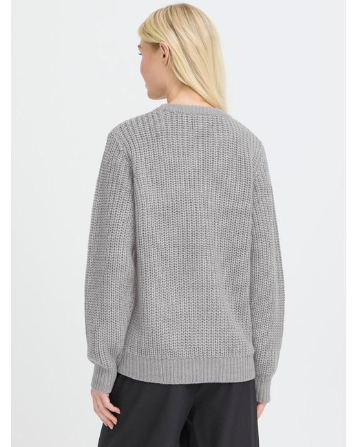 Oxmo Gray Pullover Oxedna Oneck