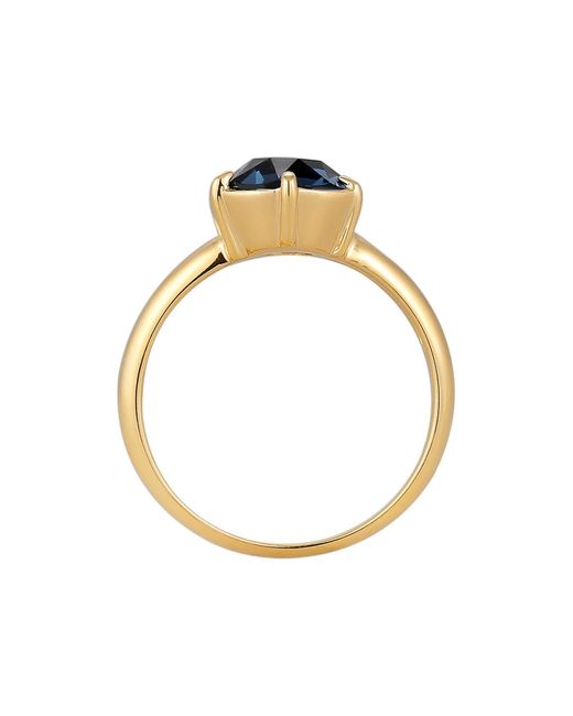 Elli Jewelry Blue Ring