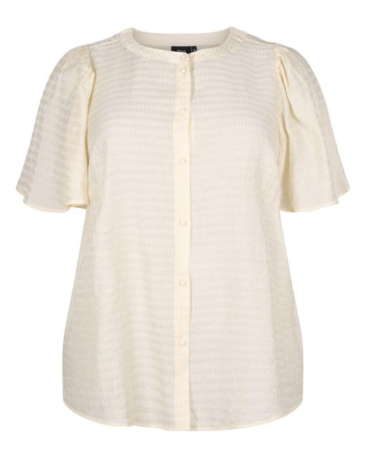 Zizzi Natural Bluse 'Msaba'