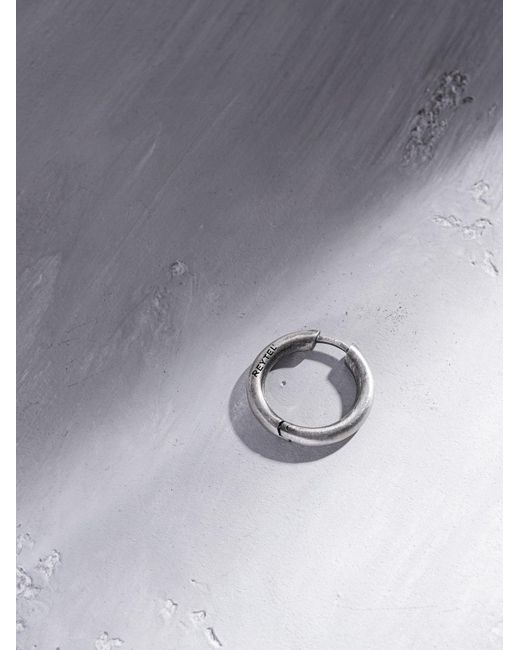 REYTEL Ohrring Orbit in Gray für Herren