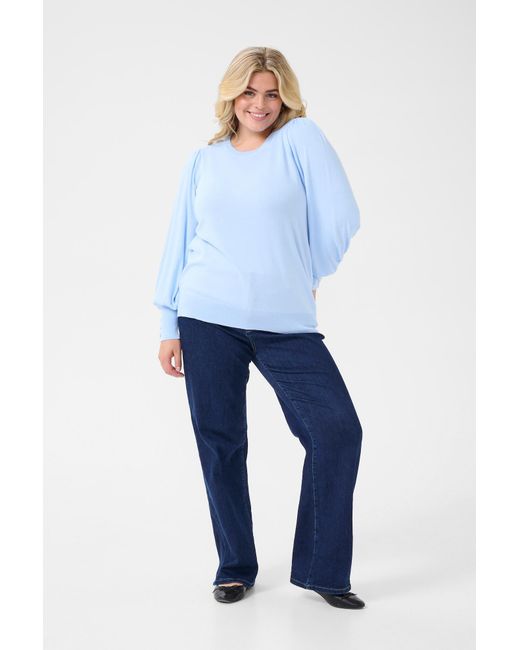 Kaffe Blue Pullover Kclizzy