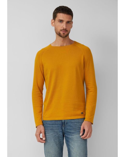 S.oliver Pullover in Orange für Herren