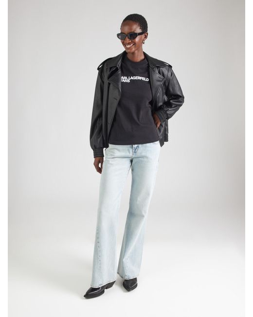 Karl Lagerfeld Black T-Shirt
