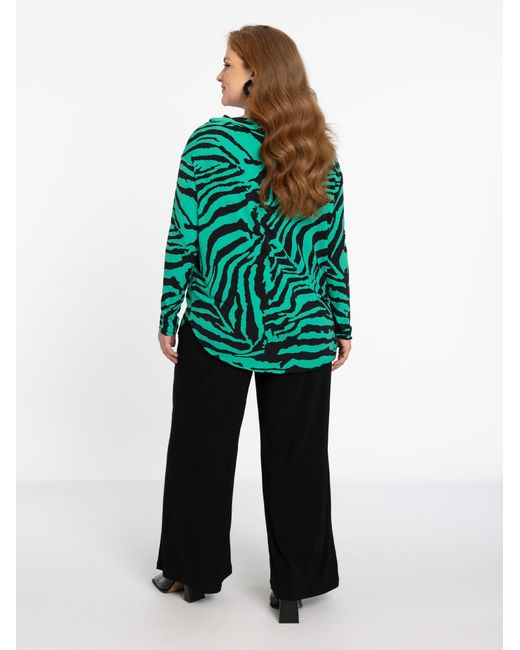 Yoek Green Bluse