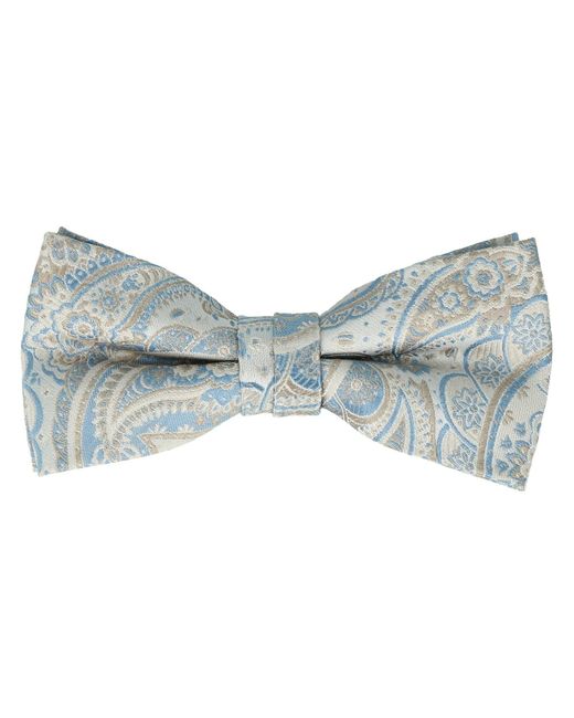 Willen Fliege Set Paisley in Blue für Herren