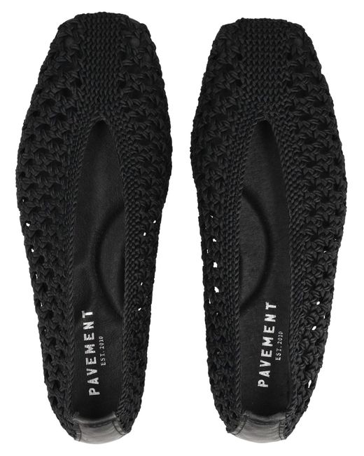 Pavement Black Ballerina