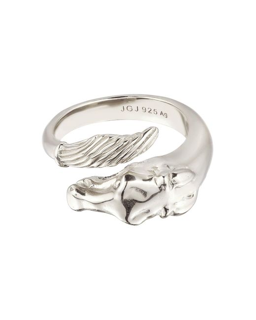 Kuzzoi Ring in White für Herren