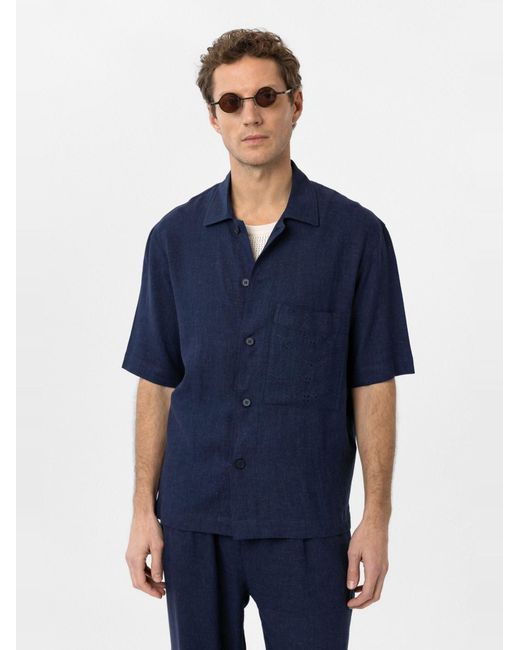 Antioch Button-Up Shirt in Blue für Herren