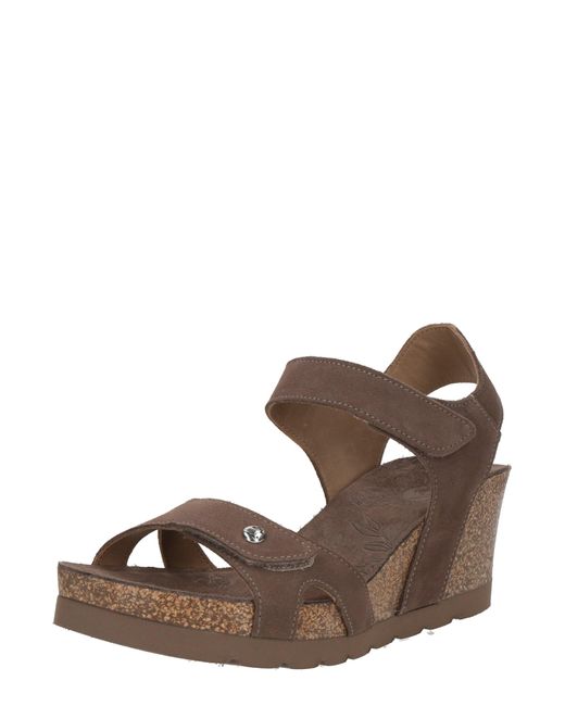 Panama Jack Brown Sandale 'Vila'