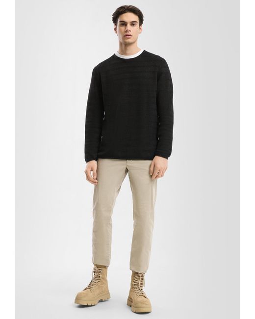 QS Pullover in Black für Herren