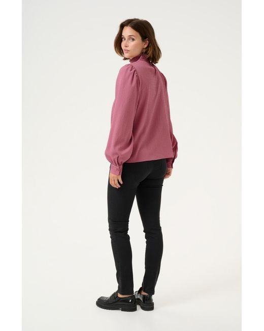 Kaffe Pink Bluse Ditte