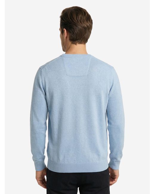 CASA MODA Pullover Basic in Blue für Herren