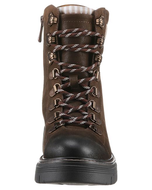 Marco Tozzi Brown Schnürboots